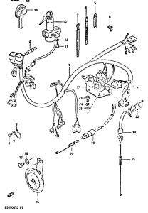GS650 Жгут проводов