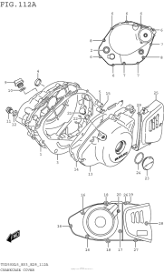 TU250 Боковые крышки