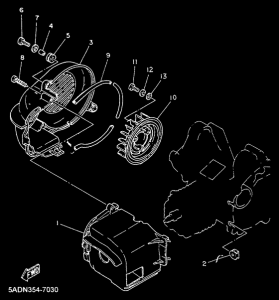 YN50R Air shroud. fan