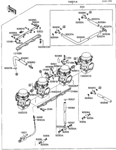 ZX600 Carburetor assy