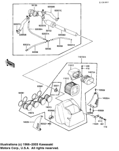 KZ1000 Воздухоочиститель