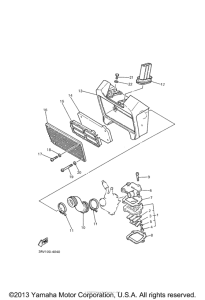 PW80M1 Впускная система