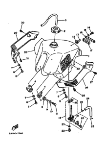BW350 BW350U Tank fuel