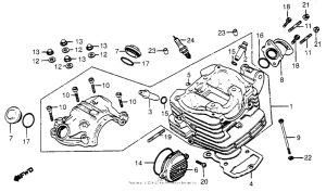  Головка цилиндров