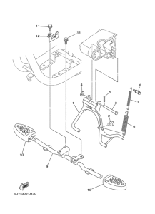 EA06 Stand & footrest