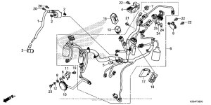 MSX125 Жгут проводов