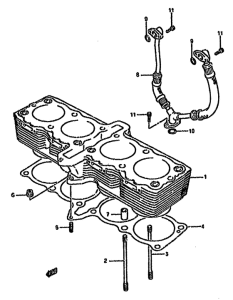 GSX750 Цилиндр