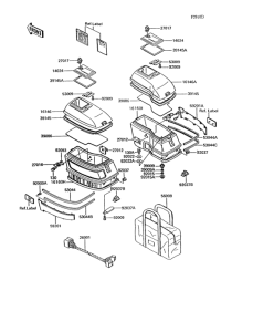 ZG1200 Accessory(1 / 2)(side bag)(zg1200-b8 / b9)