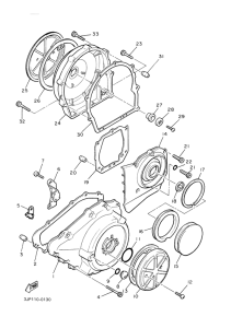 VMX12 Крышка картера двигателя