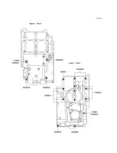 EX250 Болты крепления картера