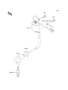 KX100 Система зажигания