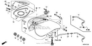 VT1300CT Fuel tank (1)