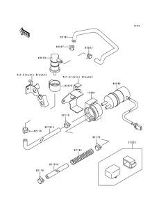 ZX750 Топливный насос