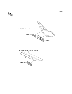 ER500 Наклейки