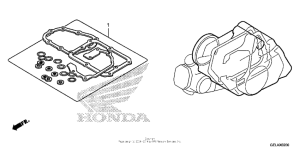 CRF50F Комплект прокладок