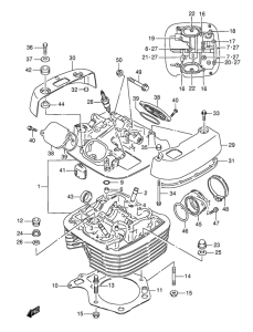 LS650 Головка цилиндров