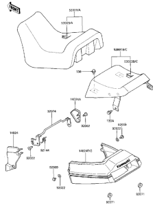 ZX600 Seat / seat covers