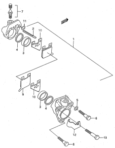 SMX50 Передний суппорт