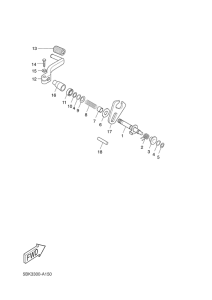 DT50RSM Вал переключения
