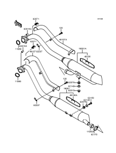 VN400 Глушитель