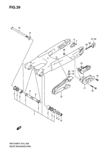 RM-Z450 Маятник задний