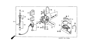 SJ100 Carburetor assy