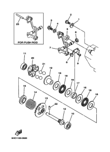 YZ250 YZ250M Корпус / кузов компл governor