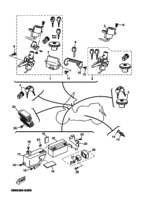 YP125R Equipo electrico