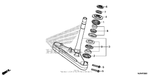 GL1800C Траверса нижняя