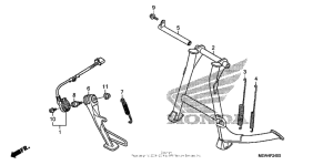 NT700V (ABS) Подножка