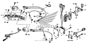 VT1300CT Ignition coil + ecu