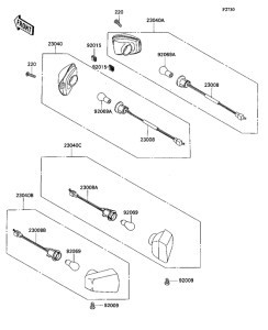 ZX1100 Сигнал поворота