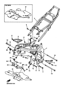 YZF-R6 Frame comp