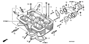 CB250 Головка цилиндров