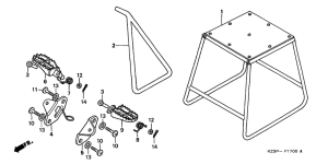 CR250R Ступень передачи