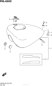 LS650 Fuel Tank (Ls650L6 E33)