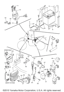 WR250R Электрика 2