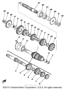 RD200C Трансмиссия