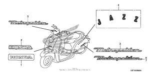 CHF50 Наклейки