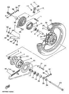 T105E Переднее колесо