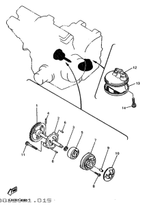 YH50 Масляный насос