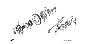 ST1100 Муфта стартера