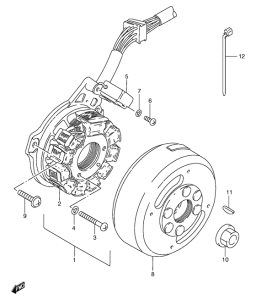 GS125 Зажигание
