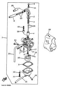 CW50 Карбюратор