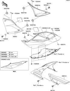 ZR1000 Боковые обтекатели