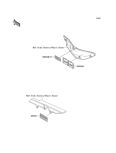 ER500 Наклейки