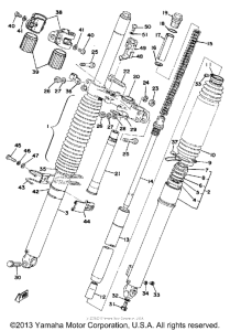IT400C Передняя вилка