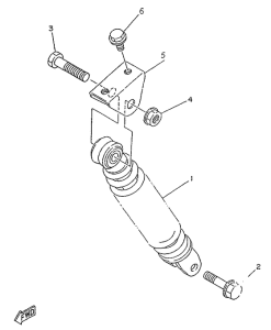 YA50R Задняя подвеска