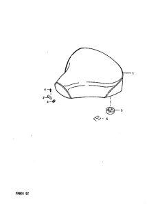 FR80 Одноместное сиденье в сборе