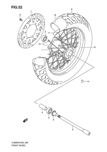 VL800 Transom + tube